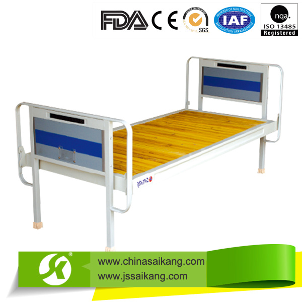 SK050 High Quality Flat Bed With Wooden Bed Surface
