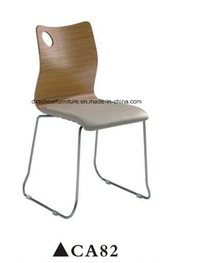 Home Leather Dining Chair with Stainless Steel Leg Ca82