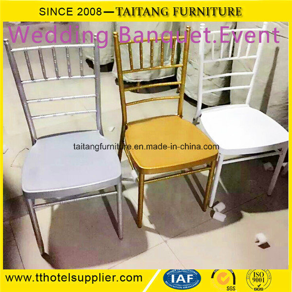 Top Quality Stacking Banquet Metal Chiavari Wedding Event Chair