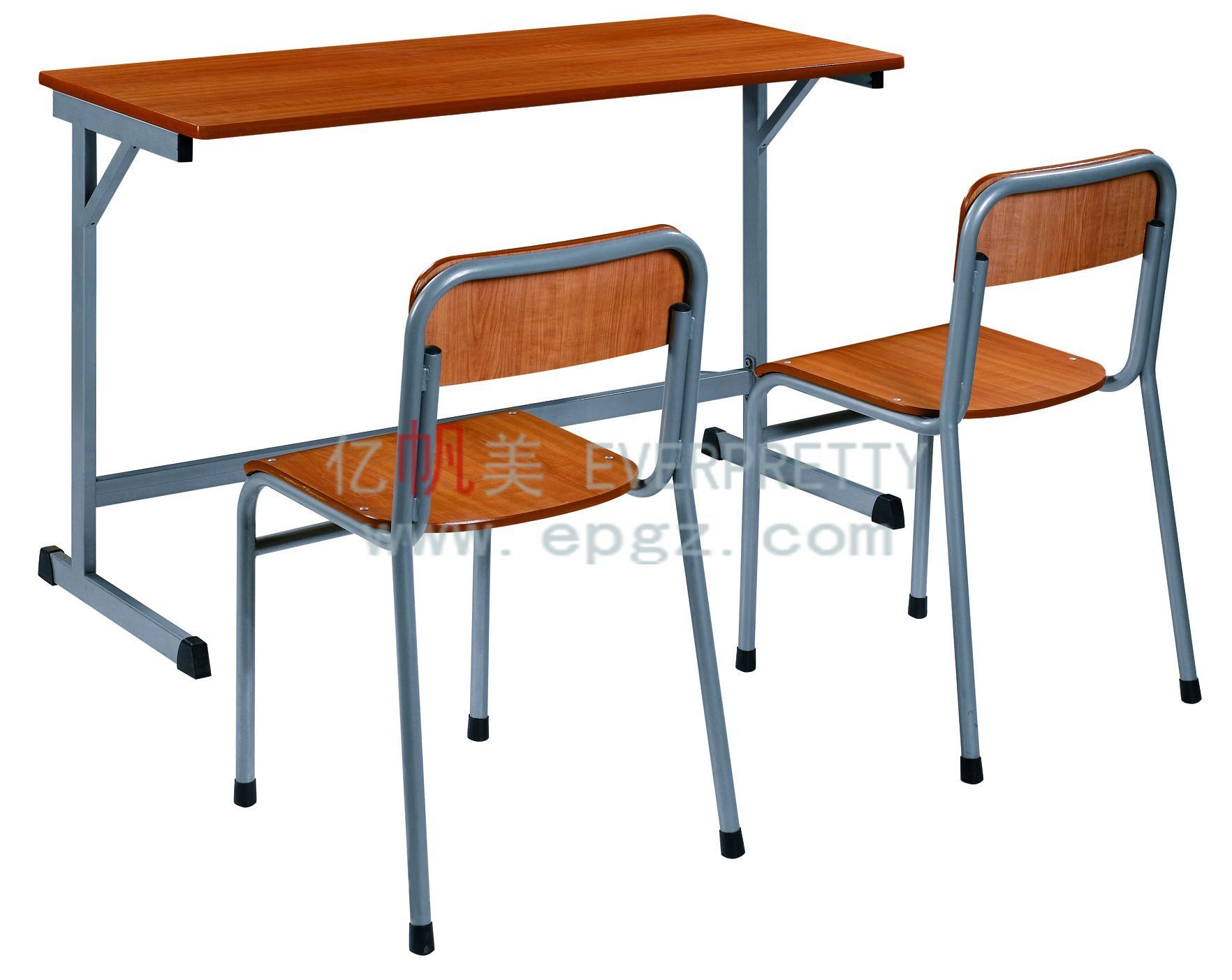 Double Student Desk and Chair (SF-09D)