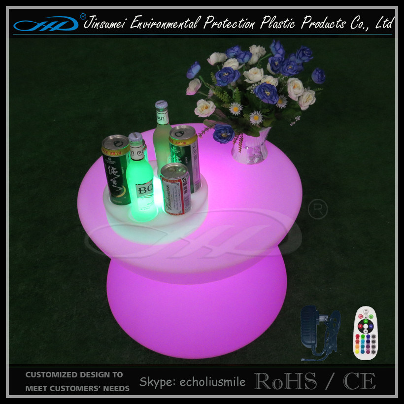 Round coffee Table of LED Furniture