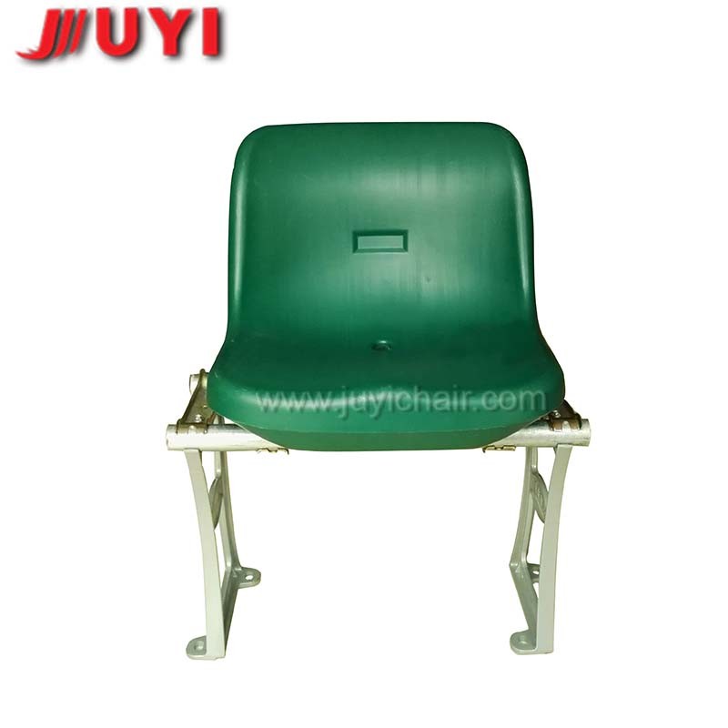 Bright Color Playground Outdoor OEM Comfort Stadium HDPE Plastic Chair Powder Coating Steel Leg Sport Adjustable Chair