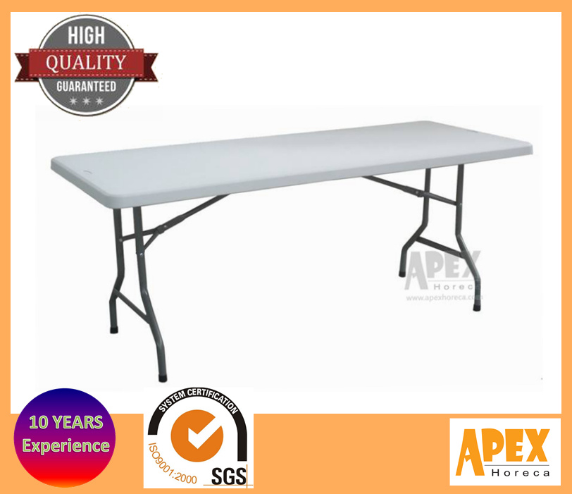 Plastic Folding Rectangular Table Banquet Table Hotel Furniture Event Table