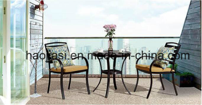 Outdoor /Rattan / Garden / Patio/ Hotel Furniture Polywood Furniture Chair& Table Set (HS3025C&HS 6123DT)