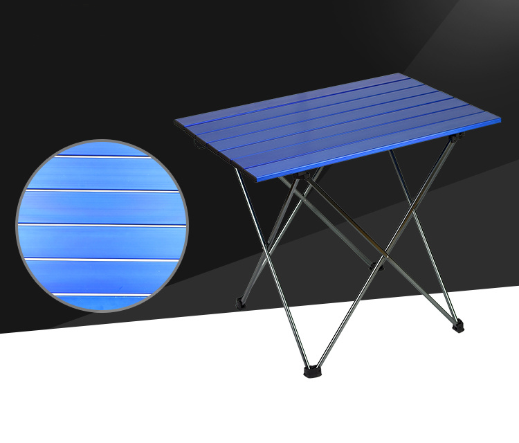 Outdoor Foldable Aluminum Table Surface Camping Table for Fishing (MW12024)