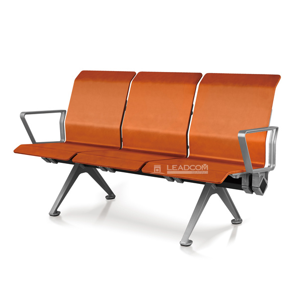 Leadcom Wood 3 Seater Airport Chair (LS-529M)