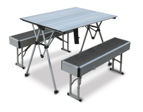 Outdoor Aluminum Alloy Portable Folding Tables and Chairs