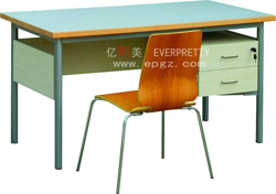 Popular Wooden Teacher Desk Table with Two Drawers