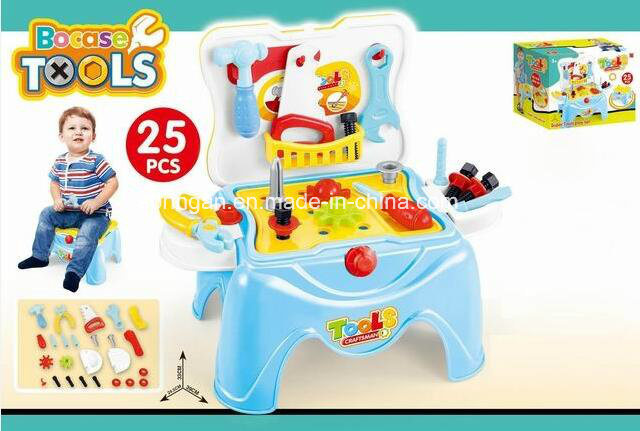 Stool Play Set Toy for 25PCS Tools