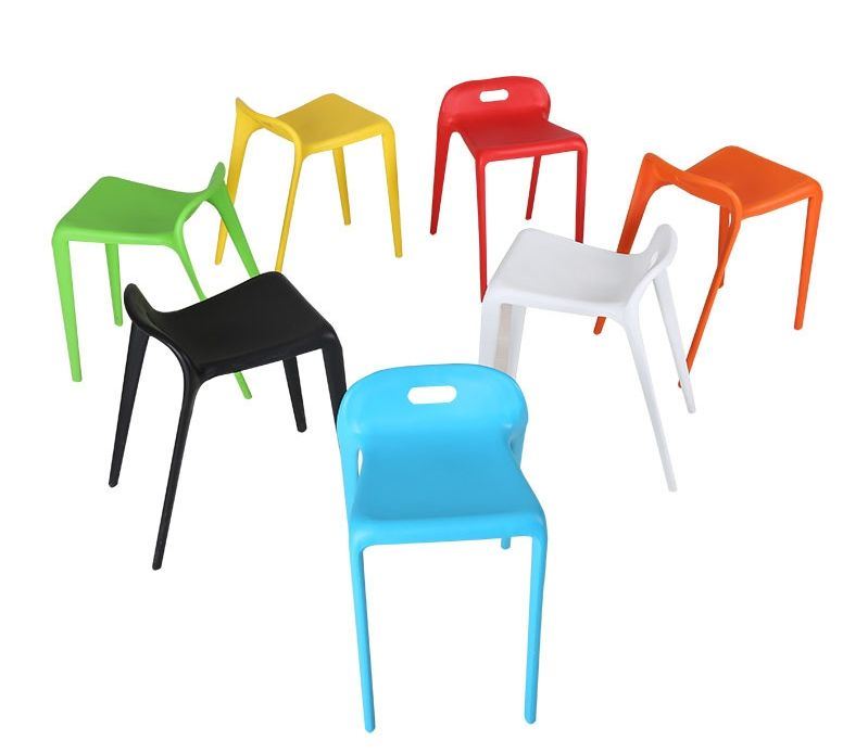 Coloured Plastic Stool Chairs Online