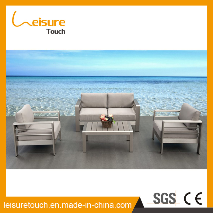Hot Sales High Quality Popular Design Single/Double Sofa Set with Cushion Outdoor Garden Coffee Hotel Sofa Furniture