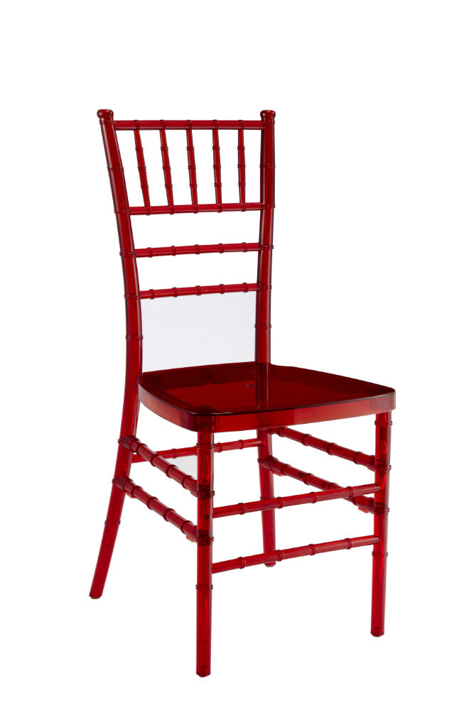 New Style Armless Stackable  Outdoor Furniture Tiffany Plastic Chair