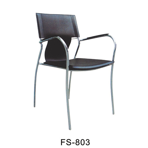 European Designer Office Visitor Vinyl Chair with Metal Legs (FS-803)
