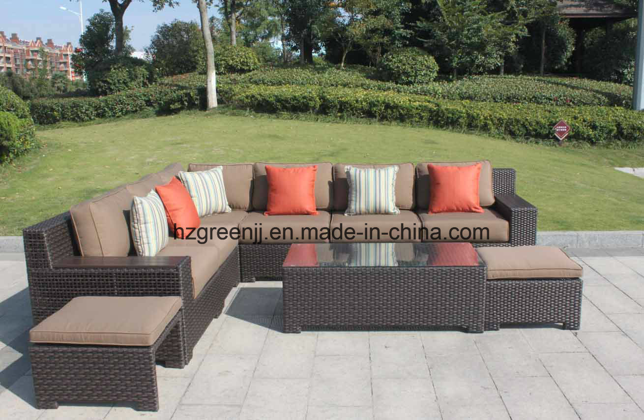 Luxury Deep Seating Patio Conversation Sets with Sunbrella Cushion