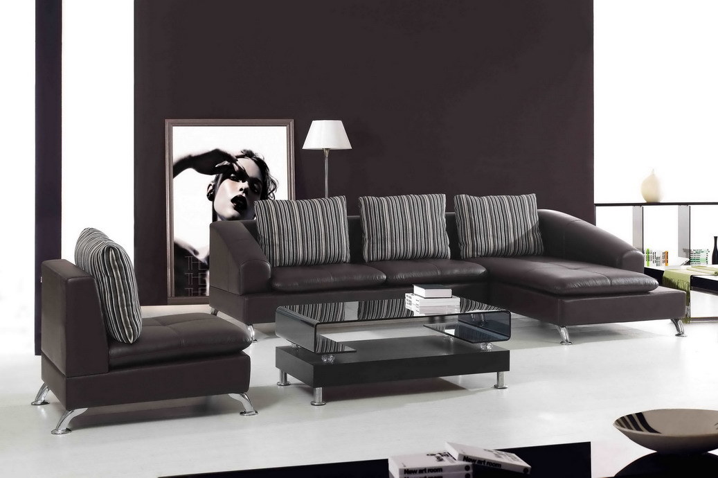 Japan Mail Order Leather Sofa (a. L. 121)