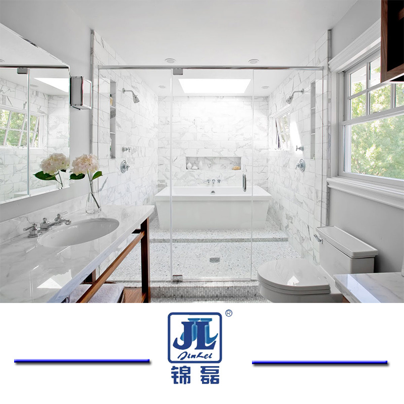 Cheap Chinese High Polished Natural Carrara Guangxi White/White Jade/Statuary White/Marble for Floor Tiles Slab Steps Building Countertop Wall Countertops