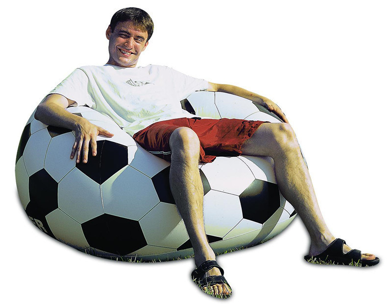 Customized Colors PVC Inflatable Air Football Sofa