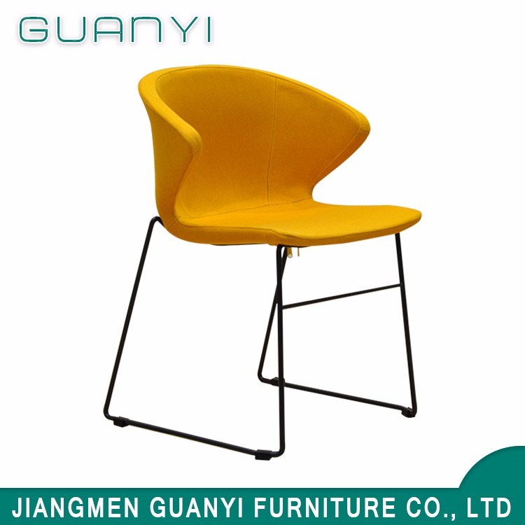 Classic Design Furniture Metal Frame Hotel Dining Room Chair with Metal Legs