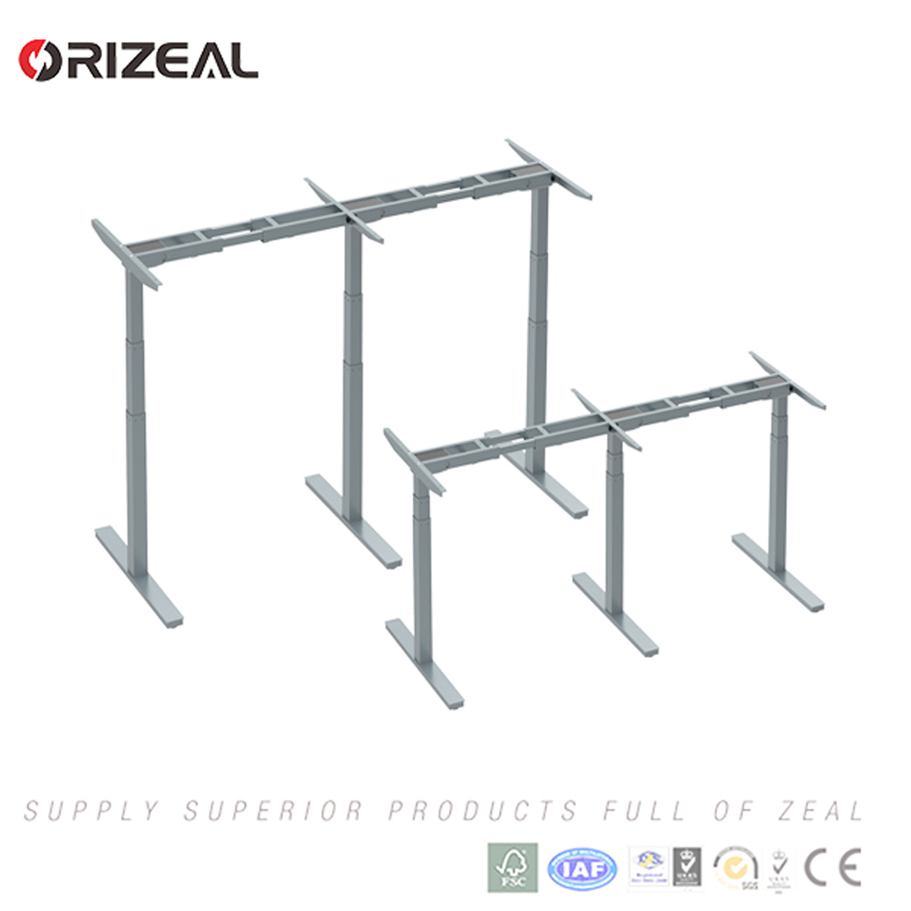 Orizeal Standing Work Desk, Standing Office Desk, Stand up Sit Down Desk (OZ-ODKS055Z-3)