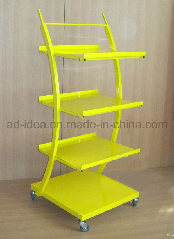 Auto Parts Single Side Flooring Display Stand