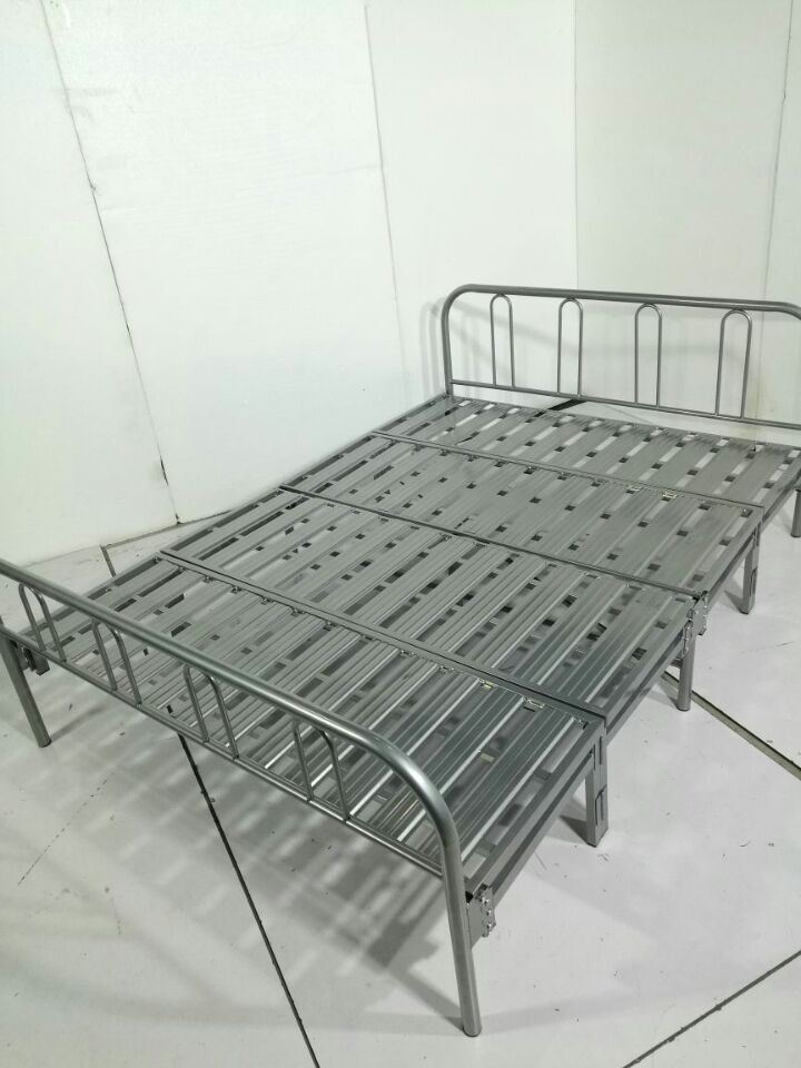 Modern Design Double Metal Folding Bed