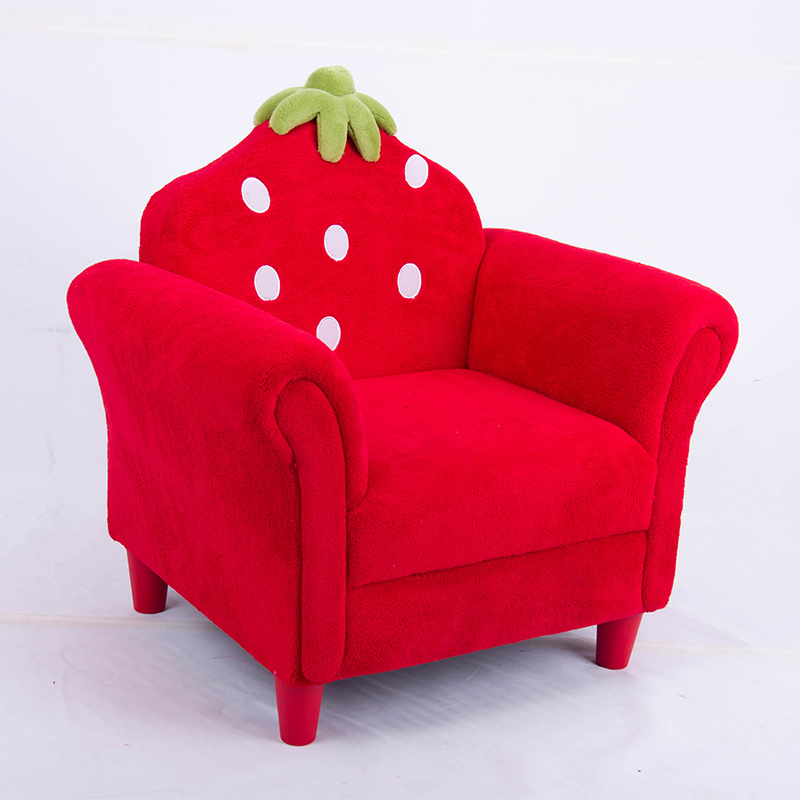 New Design Fabric Strawberry Kids Sofa/ Teenagers Furntiure
