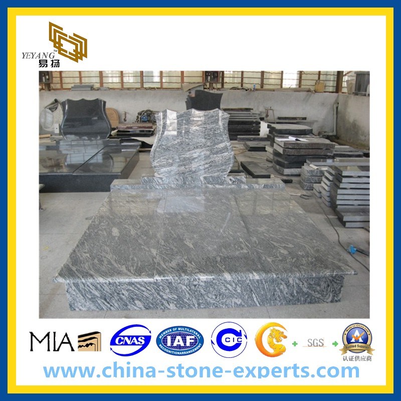 China Juparana Granite Stone Monument and Tombstone