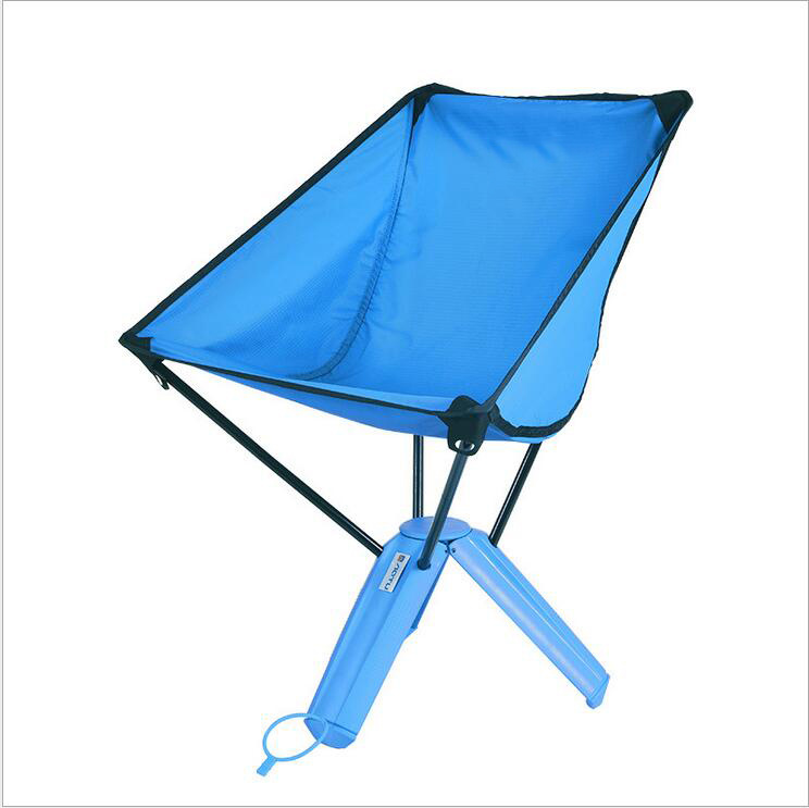 Blue a Cup Folding Chair