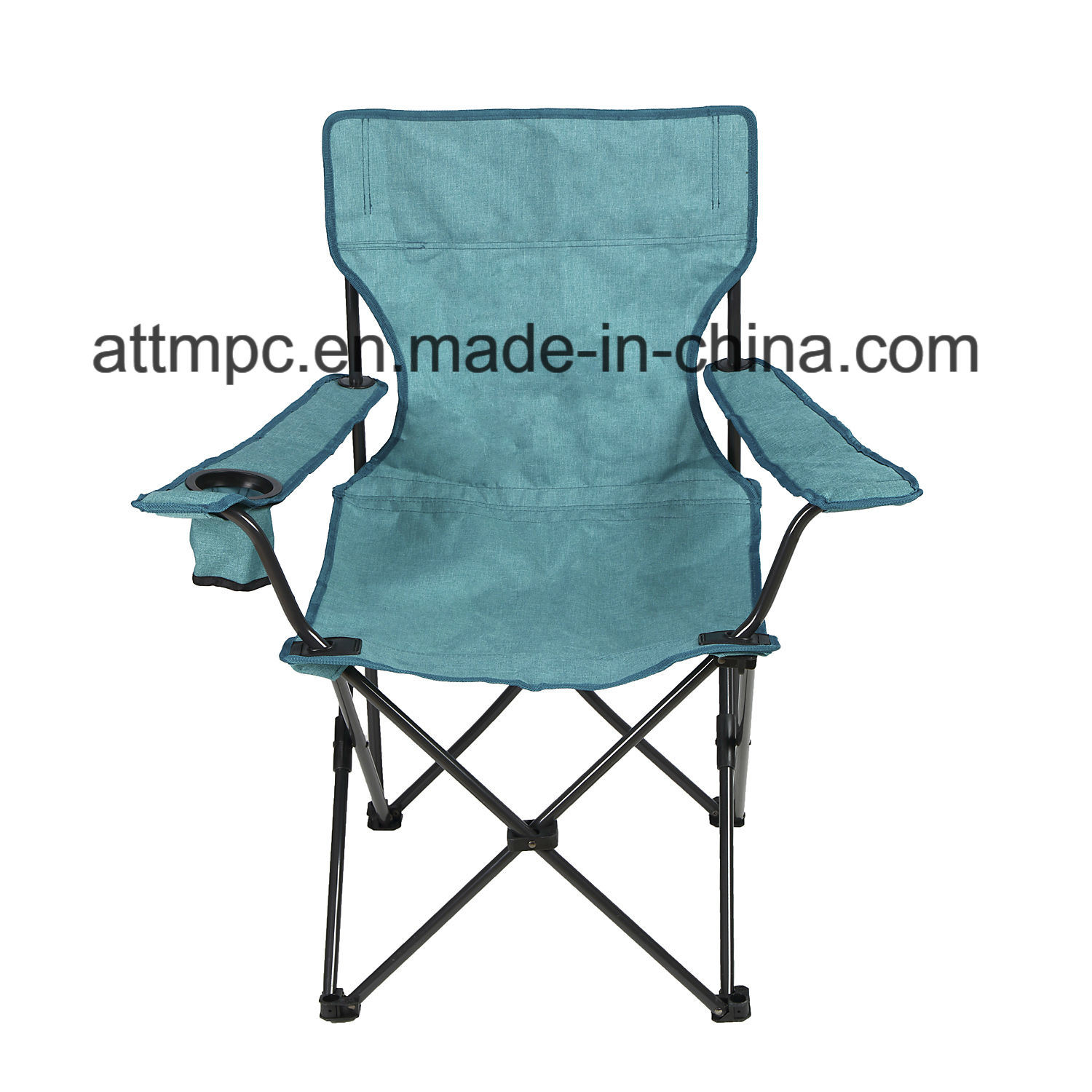 Outdoor Portable Folding Highback Chair for Camping, Fishing, Beach, Picnic and Leisure Uses: K400
