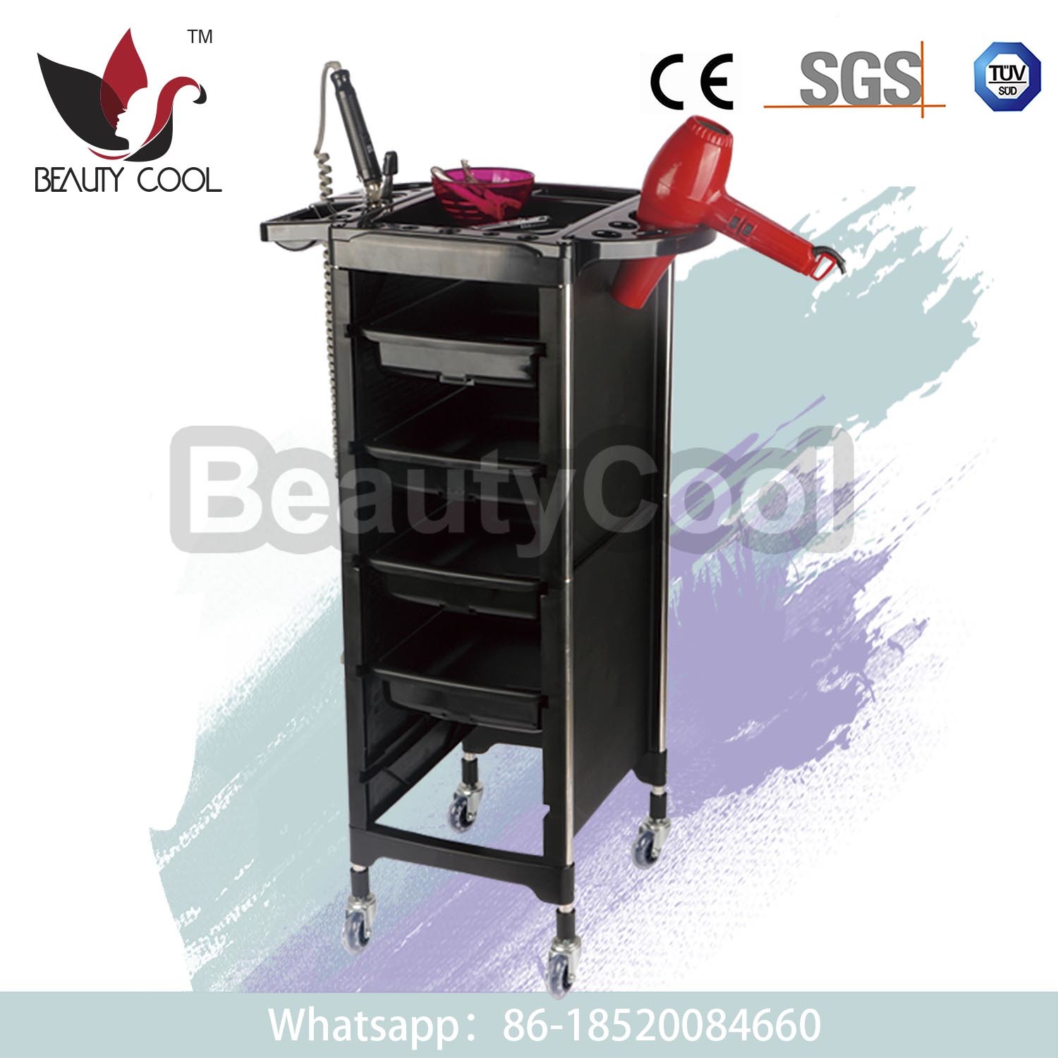 Hair Tool of Salon Equipment and Trolley