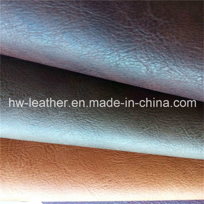 Latest Embossed Furniture PU Leather for Loveseat Hw-1099