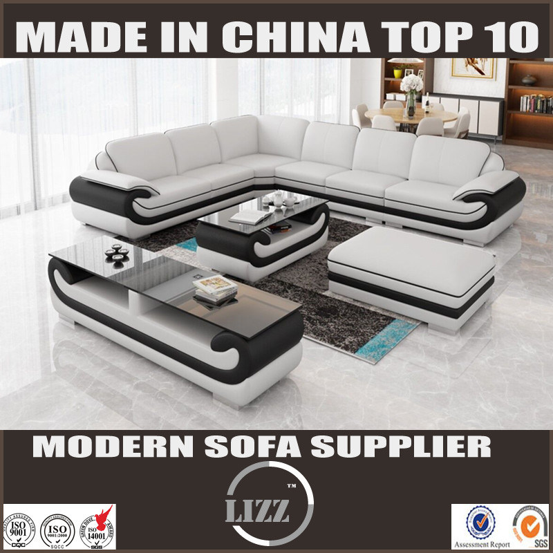 Modern Living Room Furniture Leather Sofa for Home