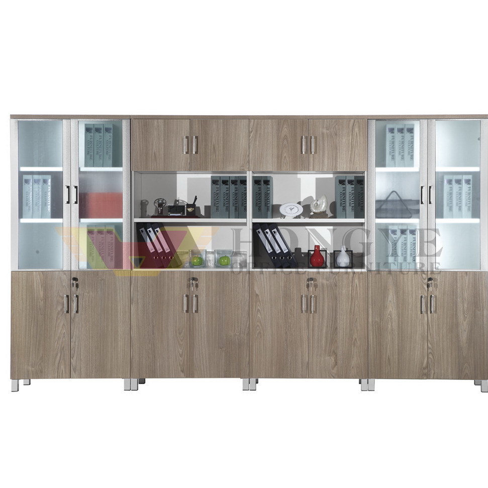 Wooden Office Cabinet Design Manager Office Cabinet Set for Office Furniture