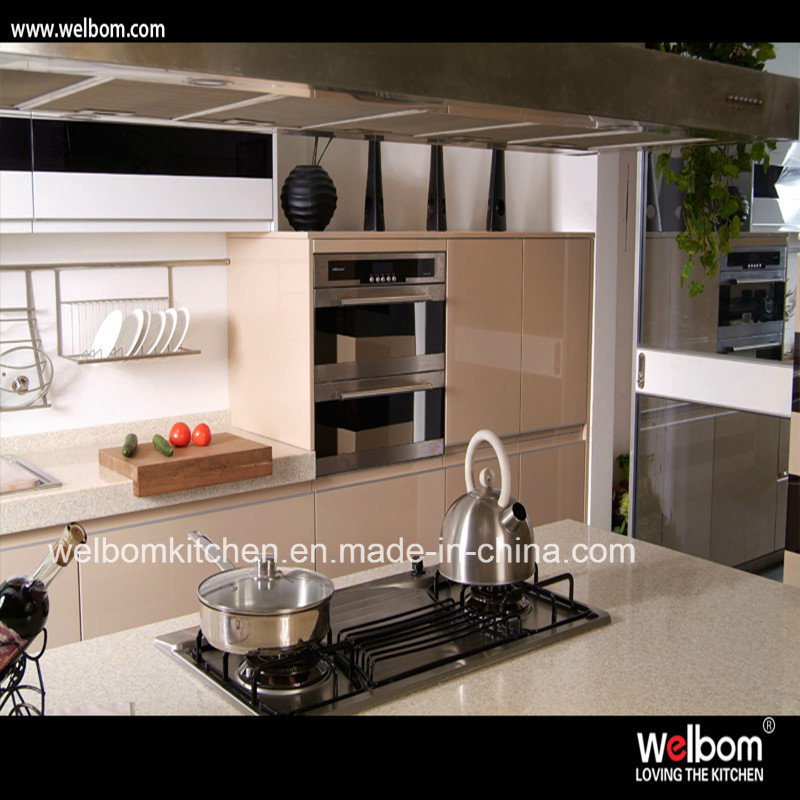 Welbom British Style Modern Lacquer Kitchen Cabinet