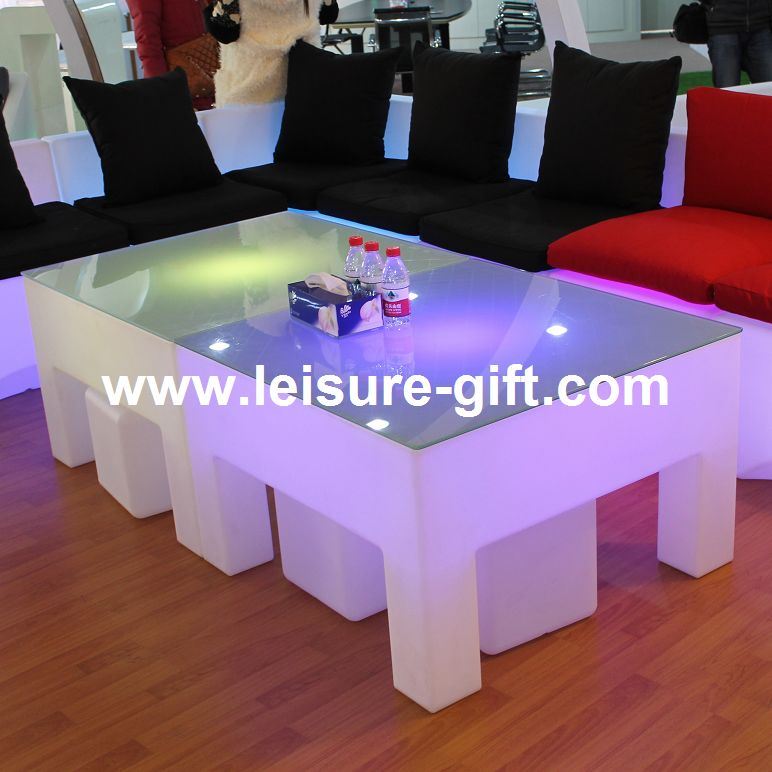 Rechargeable LED Square Table (FO-8527)