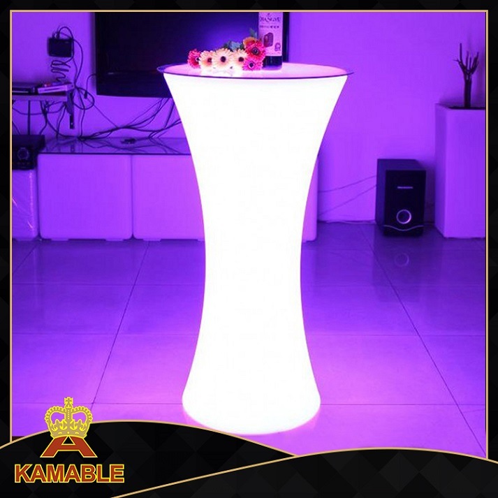 LED Furniture Colors Changing LED Cocktail Table (G012)