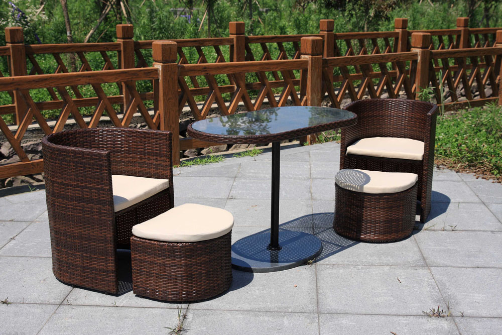 Rattan Outdoor Lounge Furniture for Hotel Lobby and Villa (FS-2185+2186+2187)