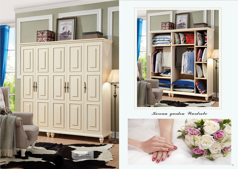 Modern Style Bedroom Wall Simple Designs Furniture Easy Assemble Wooden Dressing Closet Wardrobe
