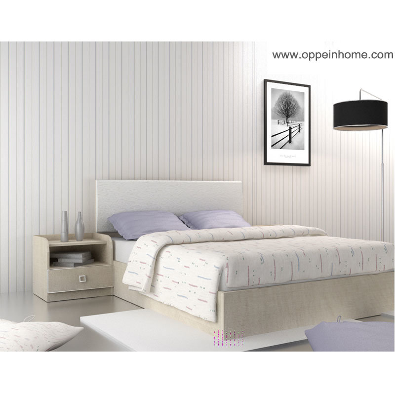 Oppein Modern Double Bed in Bedroom (CH21144A150)