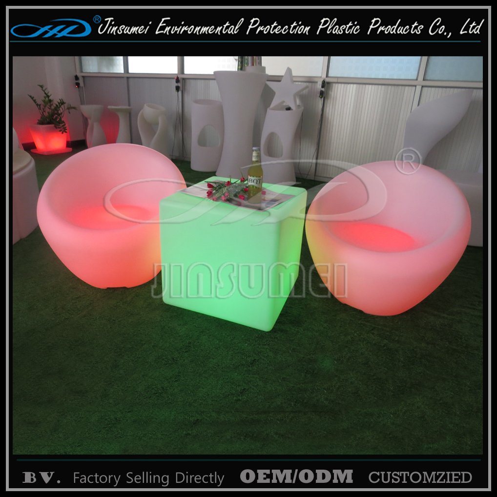 Factory Direct Selling LED Furniture with Color Changing