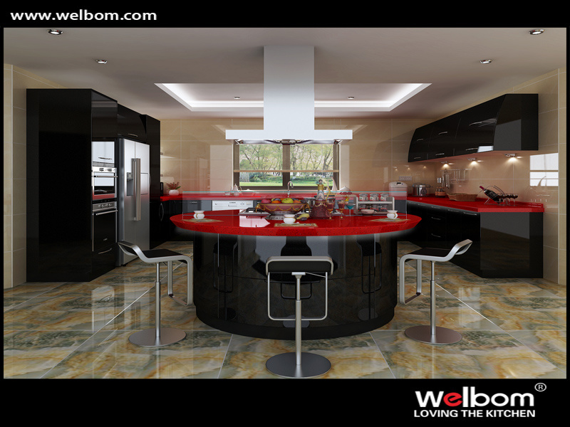 2016 Welbom Fast Delivery Apartment Kitchen Cabinets Online