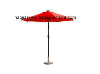 Outdoor /Rattan / Garden / Patio / Hotel Furniture Outdoor Sun Umbrella with The Lamp (HS 03U)