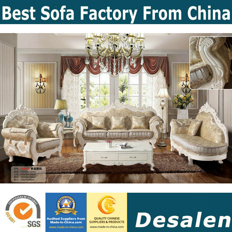 New Classic Royal Style Fabric Sofa for Home Furniture (168-5)