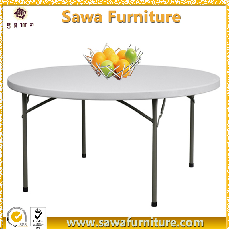 Commercial Rental Catering Round Plastic Tables for Sale