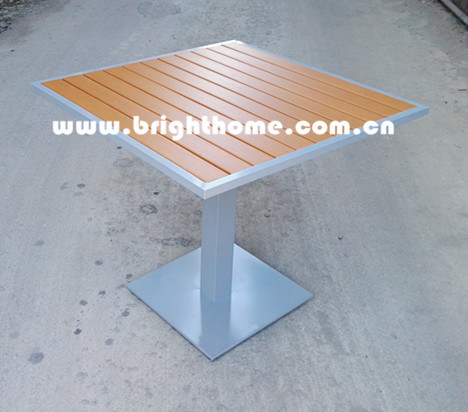 New Design Aluminium Dining Outdoor Table
