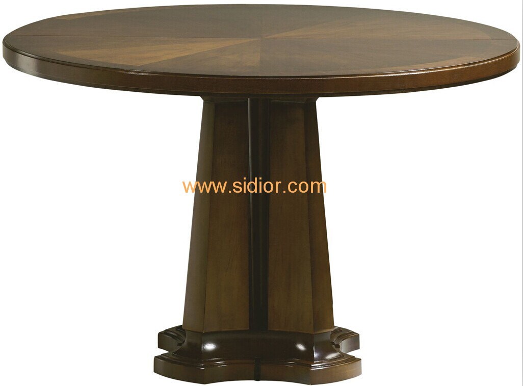 (CL-3317) Antique Hotel Restaurant Dining Furniture Wooden Dining Table