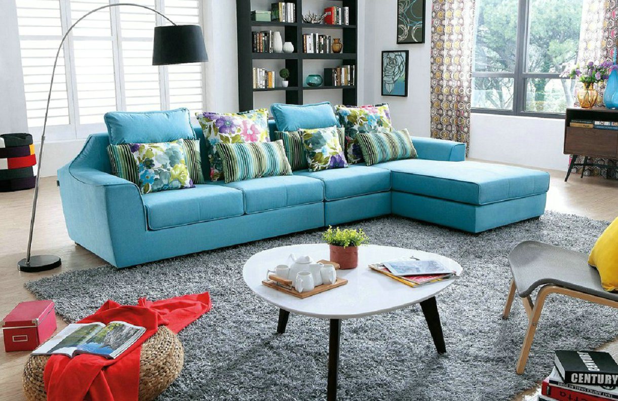 Home Furniture New Fashion Fabric Sofa for Living Room 266