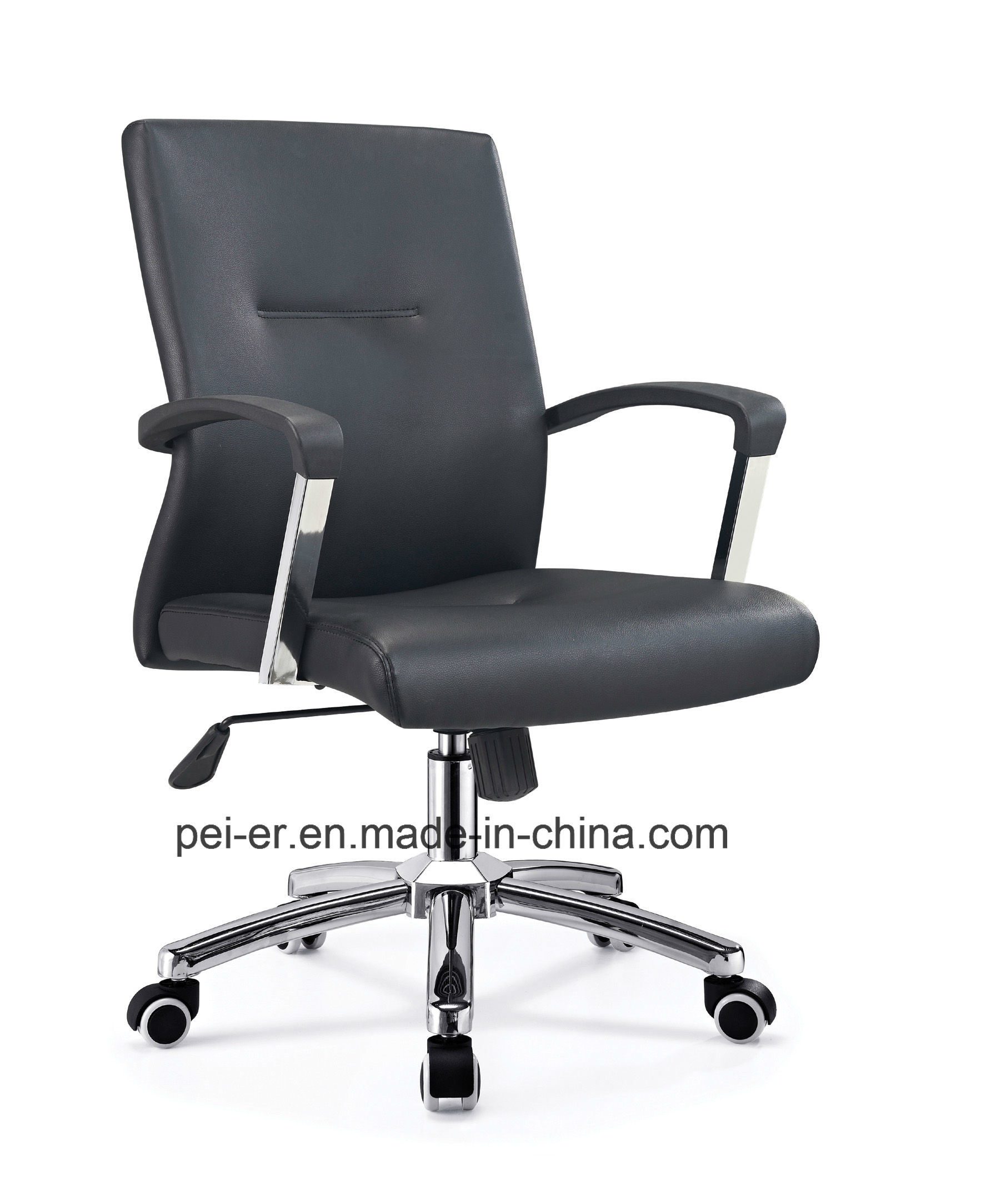 Furniture Quality Ergonomic Swivel Leather Chair (B647)