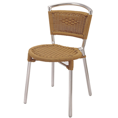 Outdoor Aluminum Stackable Wicker Coffee Chair (DC-06215)