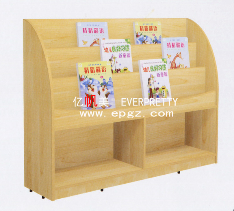 Latest Morden Design Wooden Kids Bookshelves